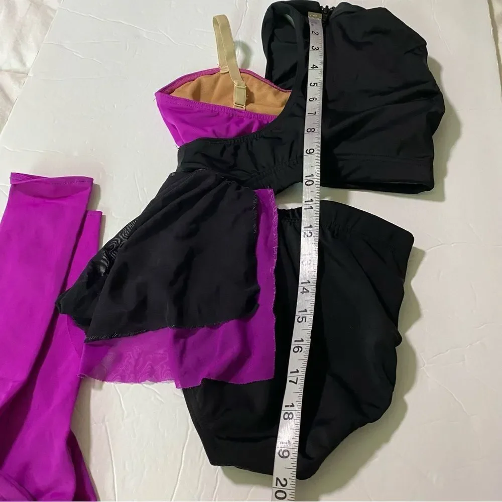 Revolution solo custom Dance Costume lyrical RENEGADE RC24574 MC-Medium child